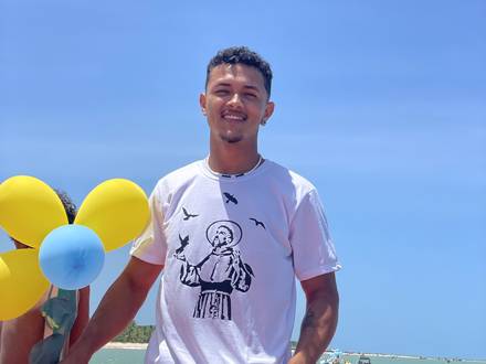 A camisa de São Francisco, usada no dia da festa